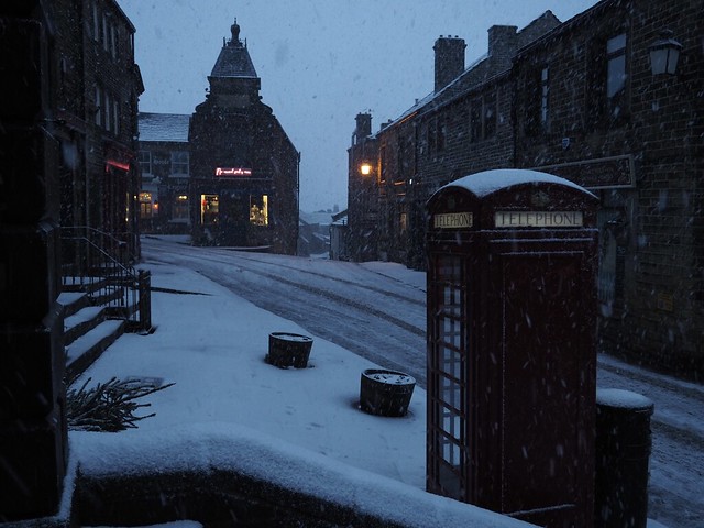 Haworth in the snow. January 2022.
