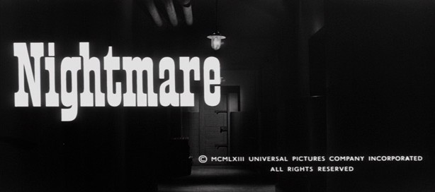 Meurtre par procuration (Nightmare, Freddie Francis, 1964) title still image