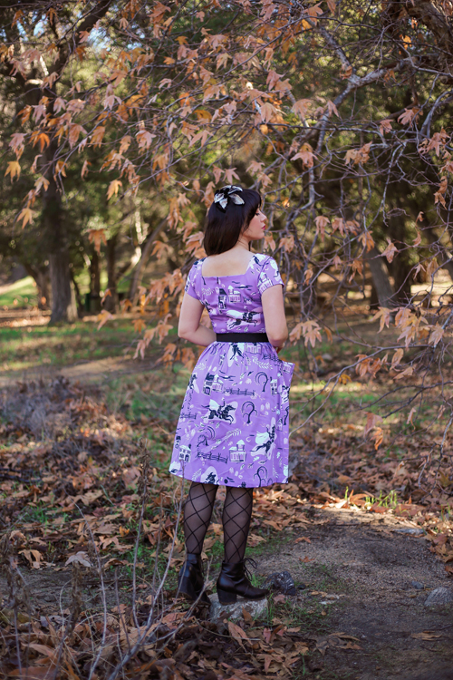 Kitschy Witch Designs Doreen Dress in Sleepy Hollow