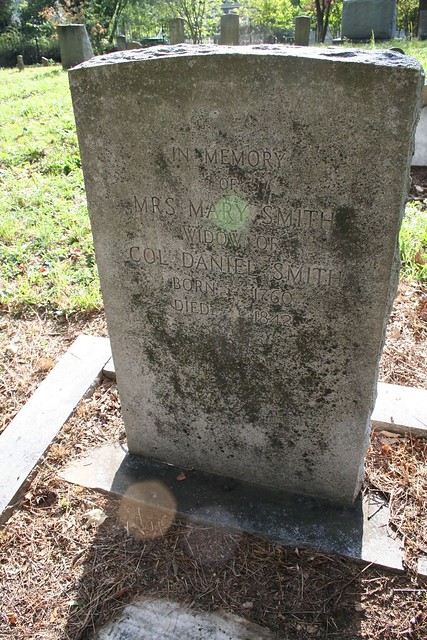 Mary Davidson Smith (1760-1842) Grave Marker at Newton Academe Cemetery #2