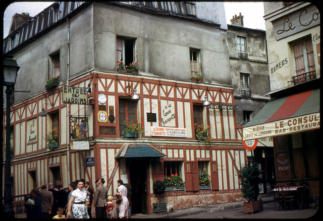 La Bonne Franquette, Montmartre, Paris, 1950s