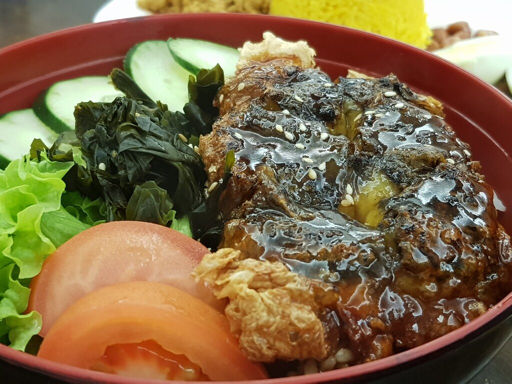 日式素鰻魚丼飯 Japanese Style Veg Unadon rm$14 @ MG's Cafe (Taipan) USJ10
