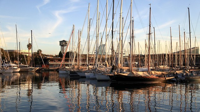 Marina Port Vell of Barcelona
