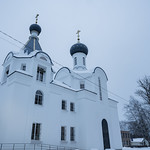 8 января 2022, Всенощное бдение в церкви иконы Божией Матери «Тучная Гора» в поселке Заволжский (Тверь)