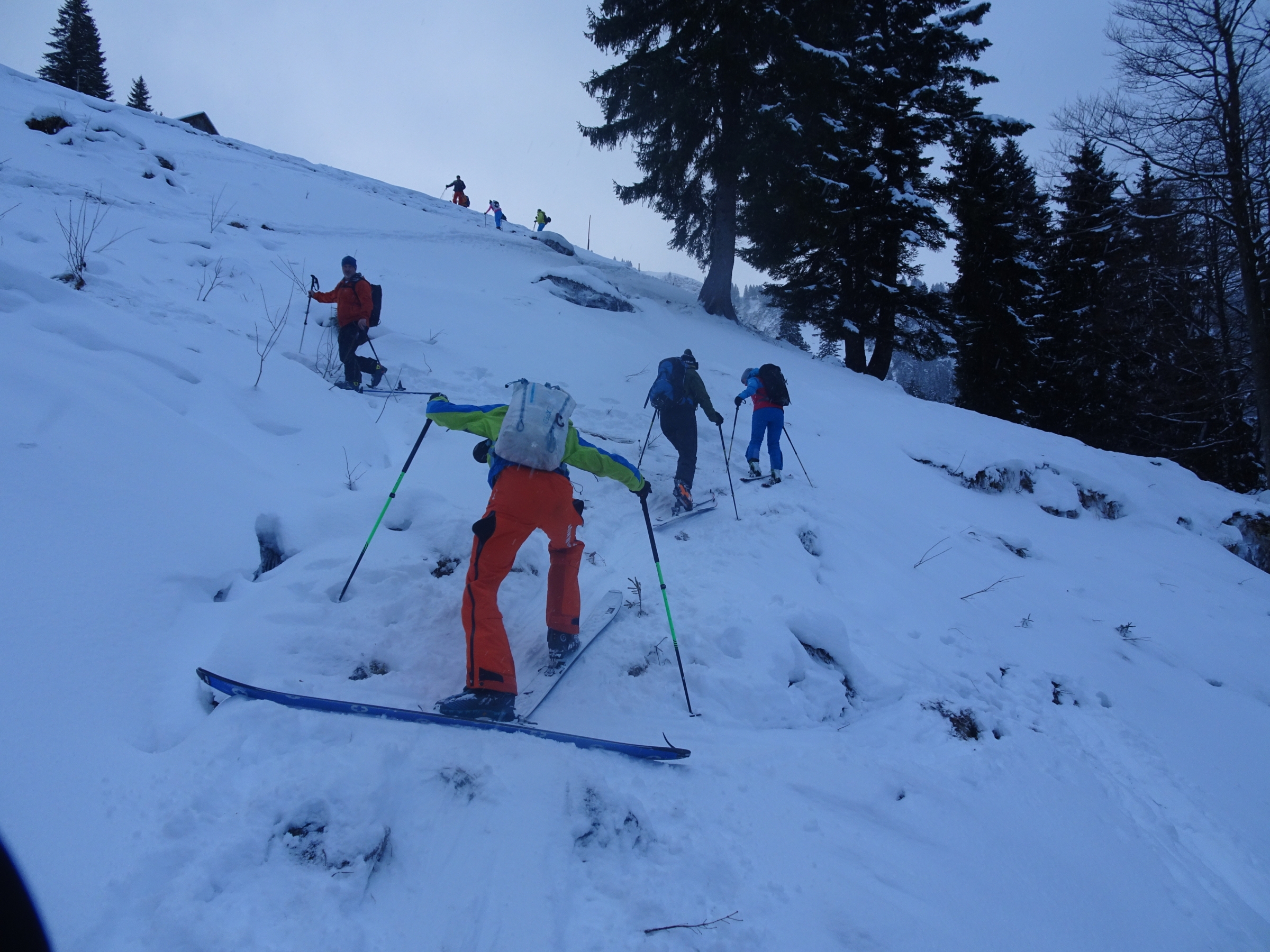 Skitour Pfannenstöckli 08.01.2022