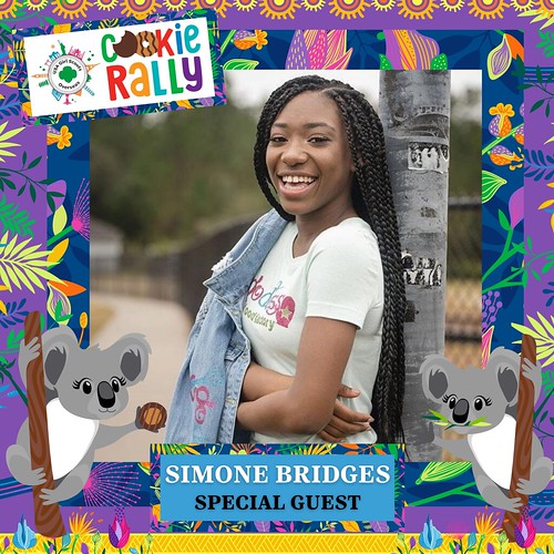 Simone Bridges - USA Girl Scouts Overseas' Cookie Rally 2022