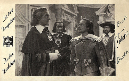 Vincent Price and Gene Kelly in The Three Musketeers (1948)