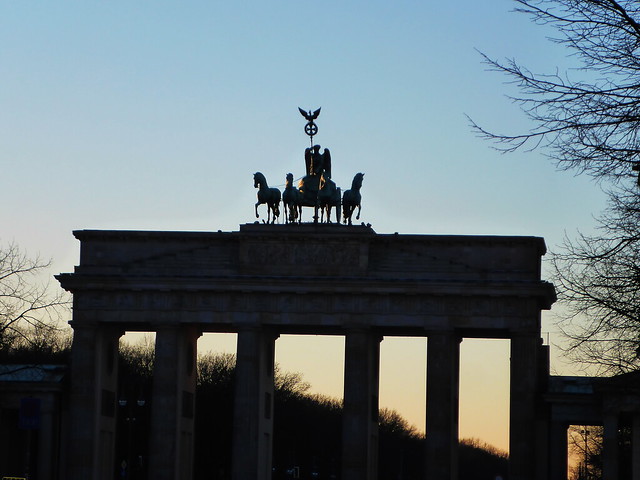 zu Besuch in Berlin, Januar 2022