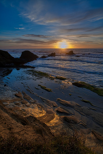 Sunset Seal Rock Beach 2 HDR | by jon.boeckenstedt