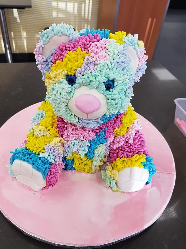 Teddy Bear Cake by Michelles Cake Creations