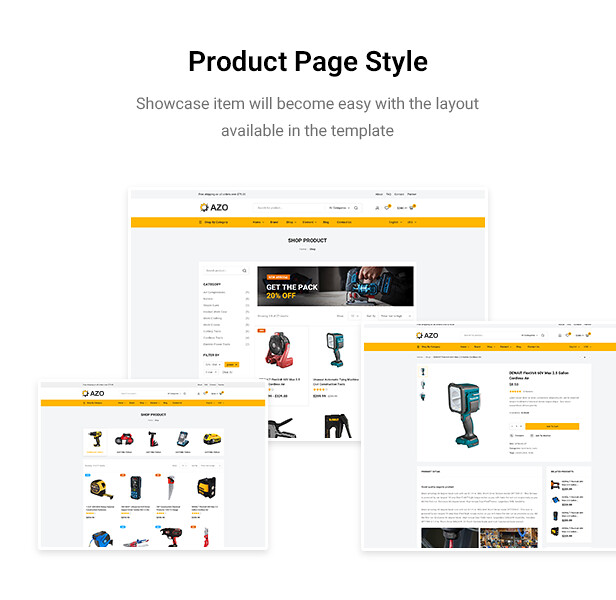azo-Product Page