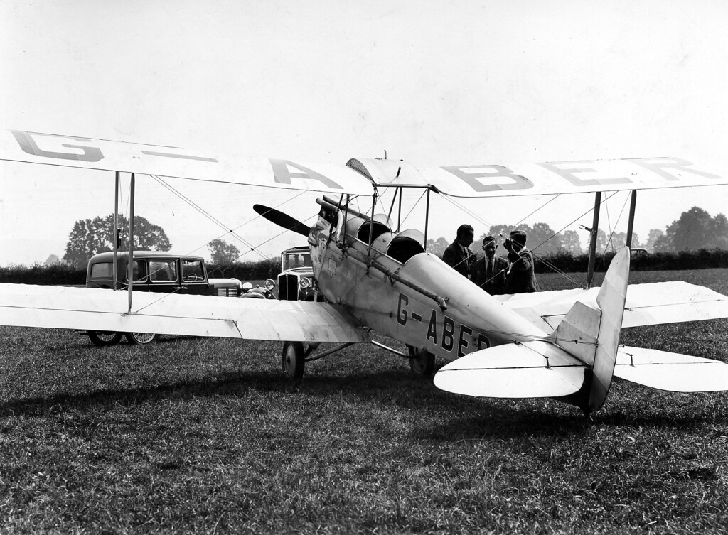 G-ABER, DH60G Gipsy Moth, Canley (Coventry), 12-07-1932