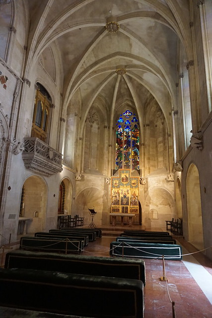 Palais royal de l'Almudaina, Palma de Majorque : Chapelle royale Saint-Anne (vue intérieure)