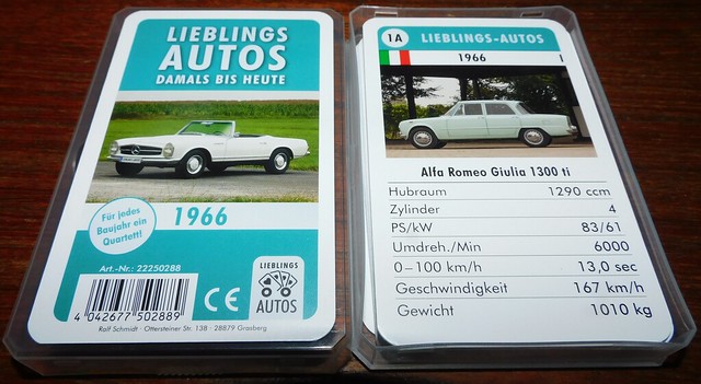Lieblingsautos damals bis heute 1966