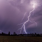 9. September 2021 - 19:12 - Evening lightning, Flagstaff Az