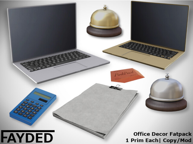 FAYDED – Office Decor Clutter Fatpack