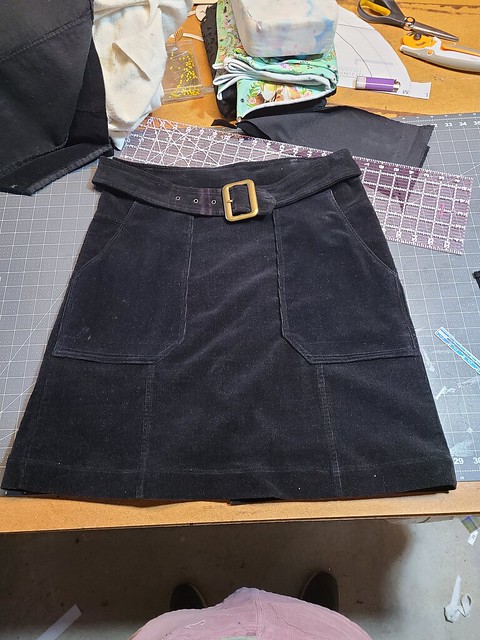 The Skirt is shortened Pockets ADDED