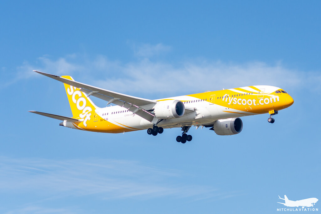 Scoot | 9V-OJD | Boeing 787-9 Dreamliner | Melbourne International Airport (MEL/YMML)