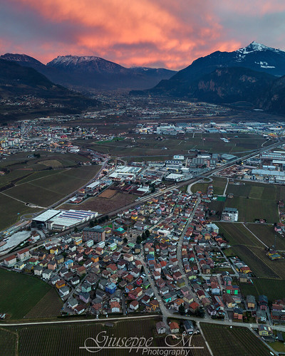 Adige Valley Sunset - Terre d'Adige by giuseppe_michelon,