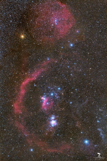 Nebulae in the Constellation Orion