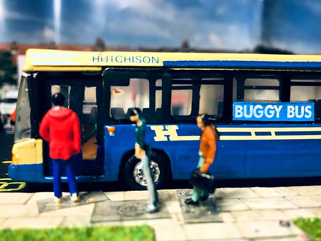 Hutchison, Overtown Optare “Buggy Bus” 1:76 scale