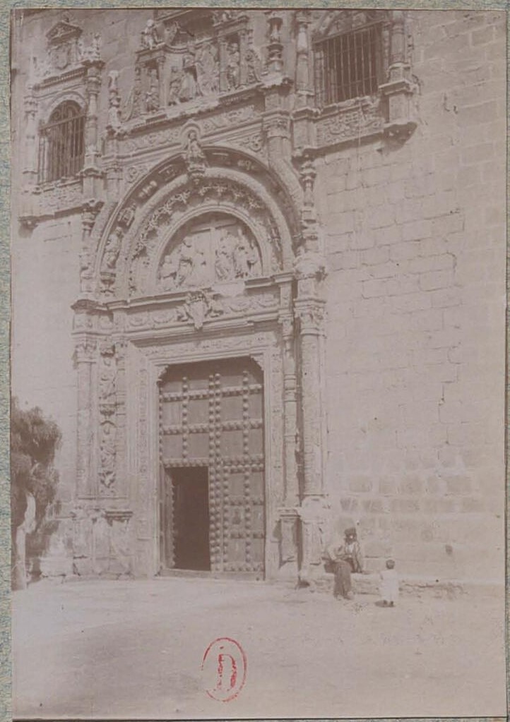 Hospital de Santa Cruz. Álbum de Jane y Marcel Dieulafoy con fotos de Toledo hacia 1900. Institut National d’Histoire de l’Art (INHA)
