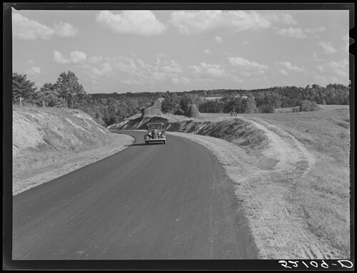 General view of Highway 14 on way to Yanceyville. Caswell County, North Carolina (LOC)