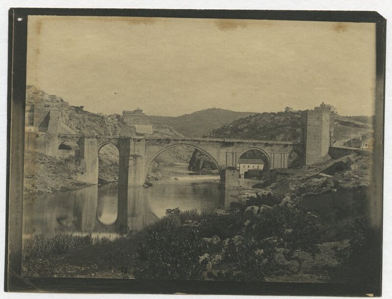 Puente de San Martín hacia 1900. Fotografía de Gustavo Gillman Bovet © Archivo General de la Región de Murcia, signatura FR-GG-017_004