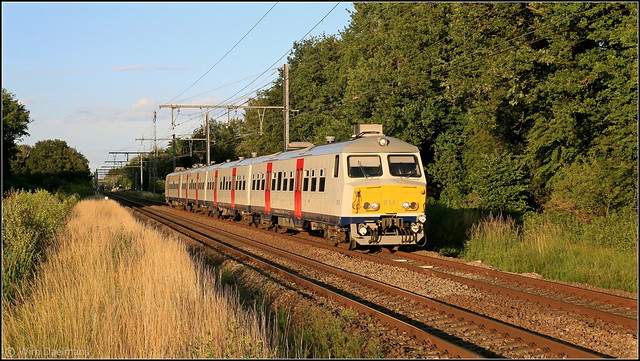 NMBS SNCB MS75 AM75 814 Bouwel 06072021