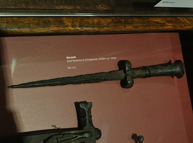 ca. 1350 or later - 'bollock dagger', Southern Low Countries or England, Museum Mayer van den Bergh, Antwerp, Belgium