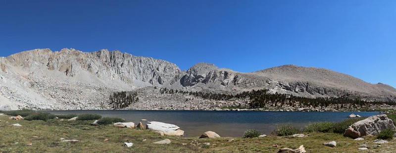 I got one quick peek at Cottonwood Lake Number Five before the Old Army Pass Trail continued west