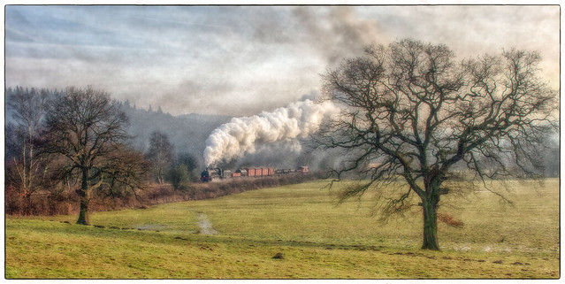 Churnet Valley Railway in the mist - Number 3