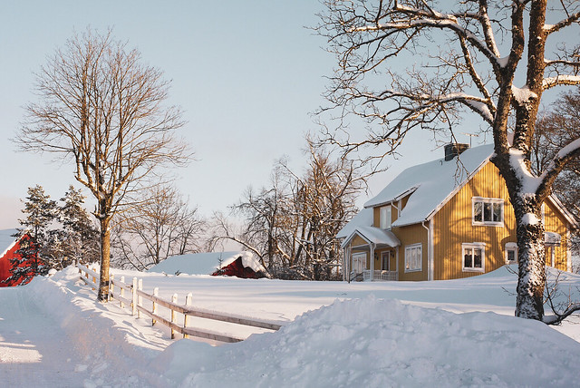 Winter in Sweden (Korsberga) … on Explore !