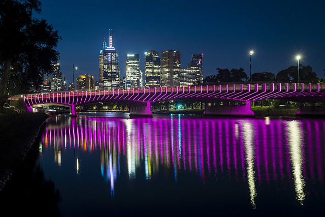 AU, Melbourne, Swan Street Bridge