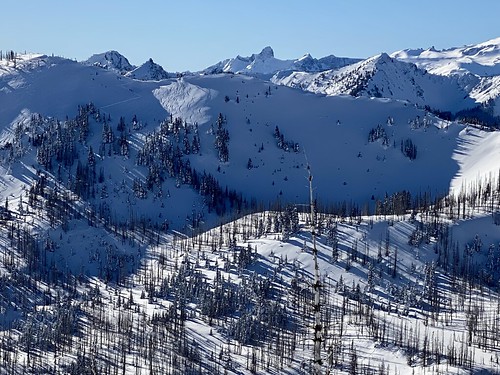 A look across Cement Basin at East Peak