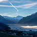 Foggy time view from Kaltbrunn - St.Gallen - Switzerland