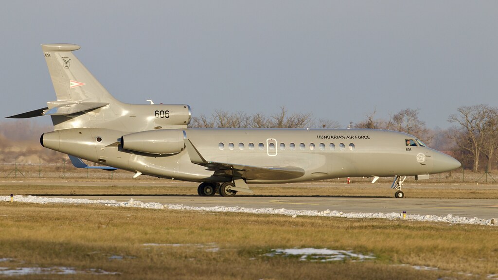 606 Hungarian Air Force Dassault Falcon 7X ©PM