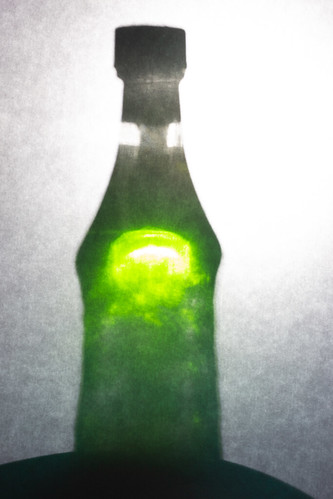 Bottle through paper | by Ray Duffill