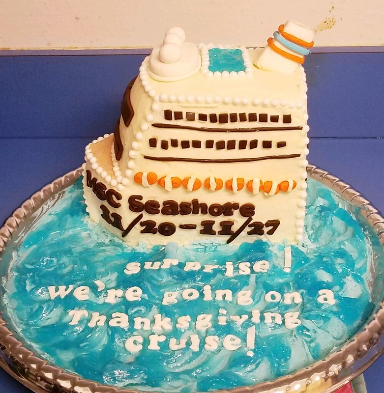Small Cruise Cake by The Enchanted Baker