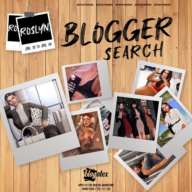 roslyn. Spring 2022 Blogger Search