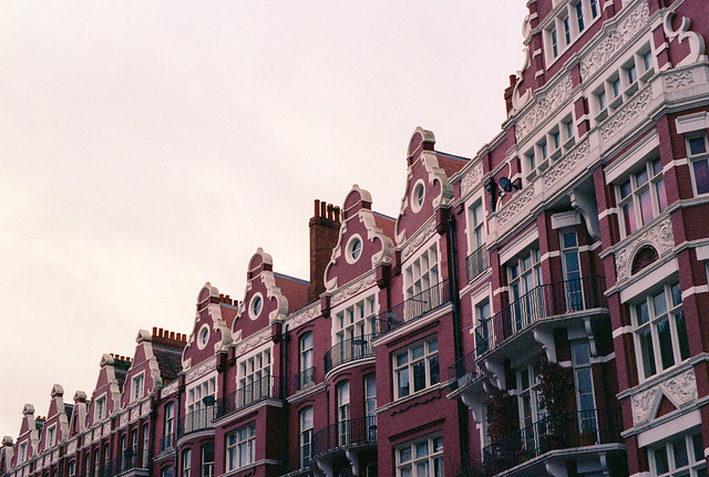 london row houses