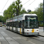 Ghent: De Lijn HermeLijn-tram, Graaf van Vlaanderenplein (Oost-Vlaanderen)