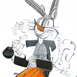 'Bugs Bunny' minDALL-E Text-to-Image