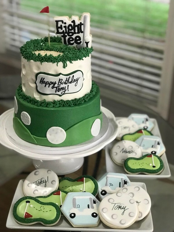 Golf Cake from Sweetly Inspired by Lashea