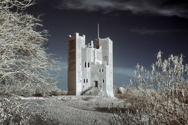 Orford Castle in IR