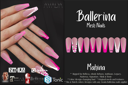 Ballerina Nails Mahina | by Avada SL