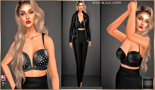 SASCHA'S DESIGNS - Petra Black Outfit | by Sascha Frangilli (Sascha's Designs)