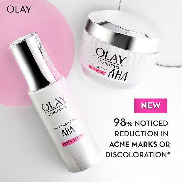 New Cult Fave Alert: Olay’s NEW AHA Line Launches in Shopee