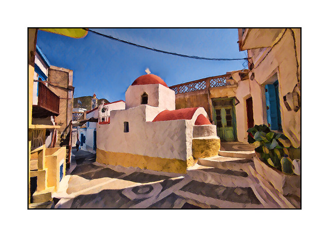 Digital Paintings - Greece
