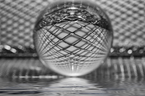 Lensball bw | by Ray Duffill